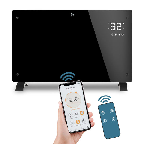 BMOT Infrarotheizung Elektroheizung 2000W mit App-Steuerung