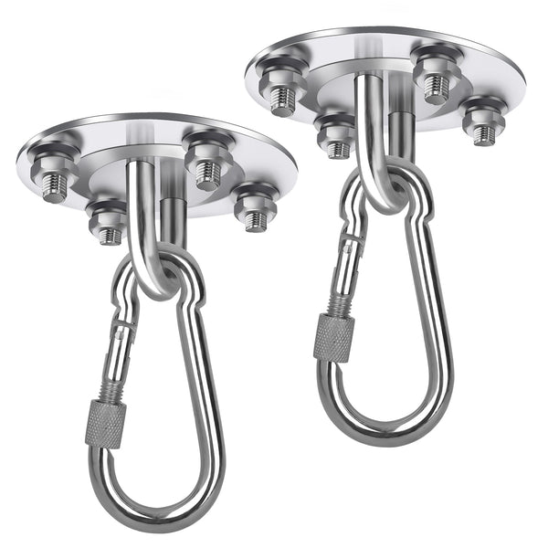 BMOT 2 Stücke Deckenhaken Edelstahl