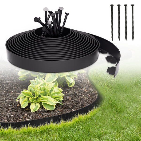 BMOT Rasenkante Mähkante Beeteinfassung mit Erdanker