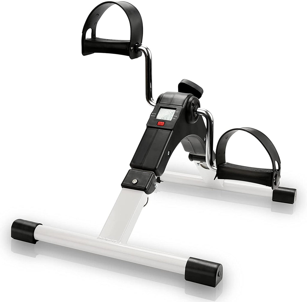 BMOT Mini-Heimtrainer Fitness Fahrrad Beintrainer mit LCD-Display