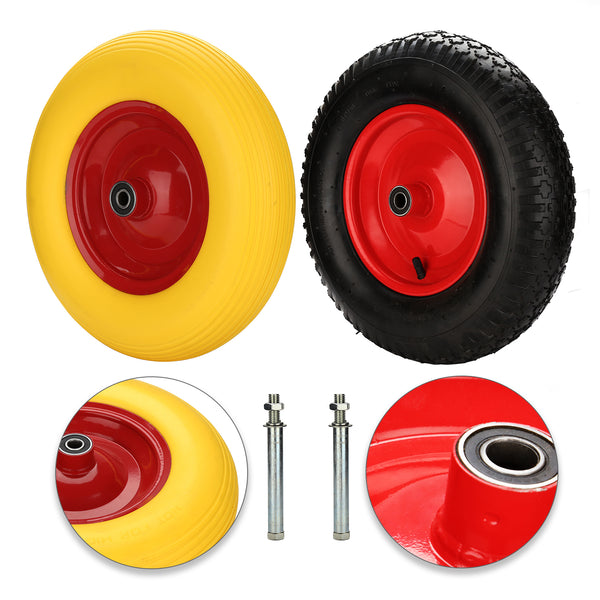 BMOT Schubkarrenrad Sackkarrenrad 4.80/4.00-8 390mm