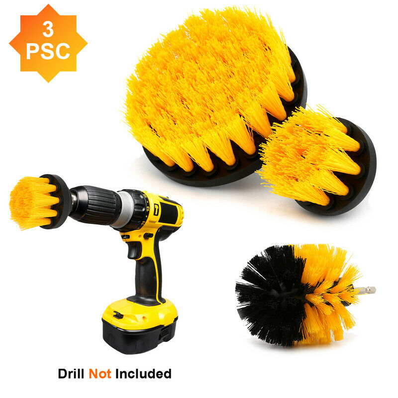 BMOT Bürstenaufsatz für Bohrmaschine Bohrbürsten Reinigung