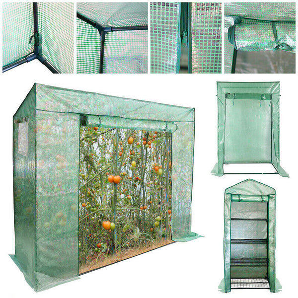 BMOT Foliengewächshaus Gewächshaus Treibhaus Grün