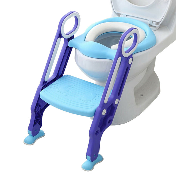 BMOT Toilettentrainer mit Treppe für Kinder Lerntöpfchen Toilettensitz